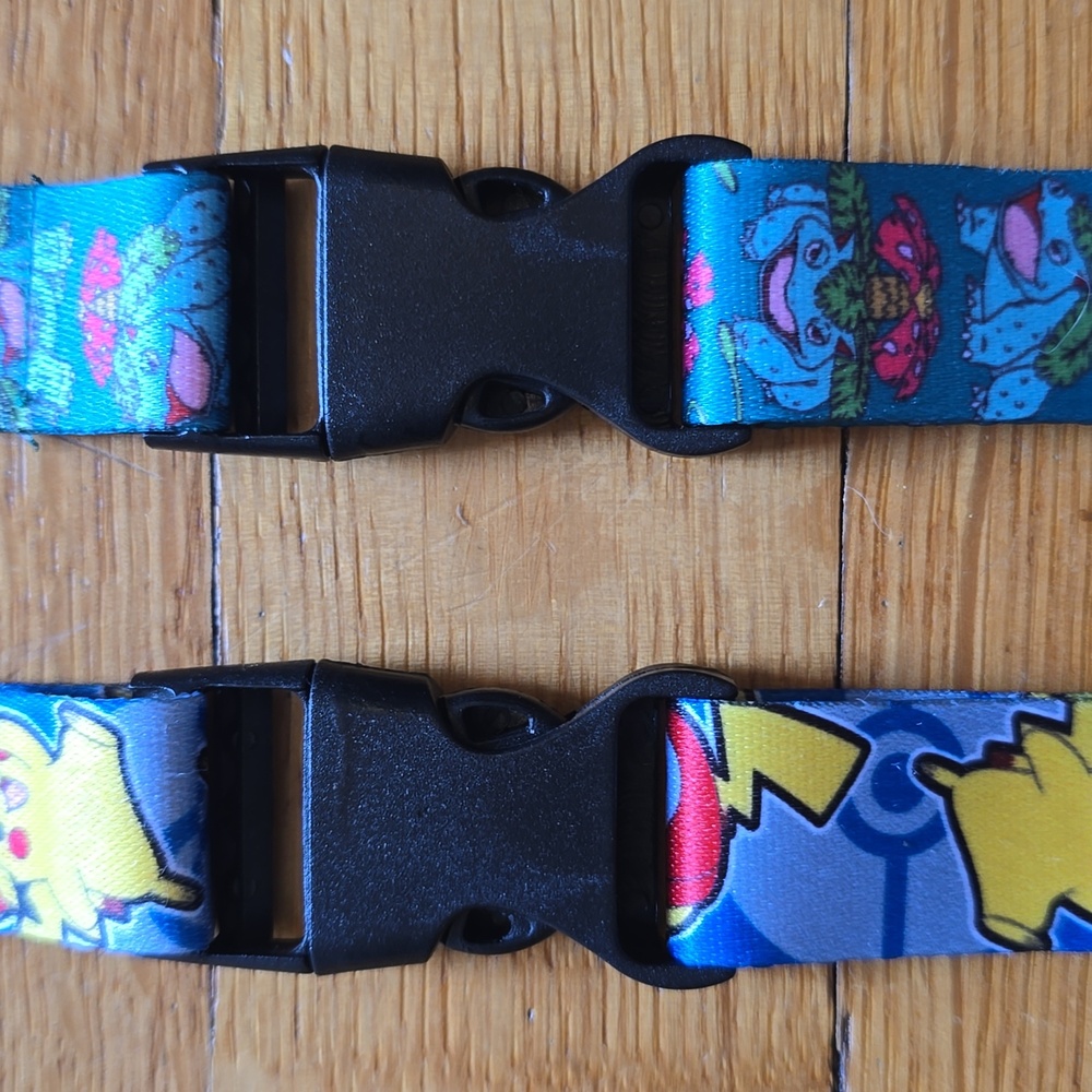 Pokemon, Pikachu & Venusaur, 2 Lanyard Set - Picture 5 of 14